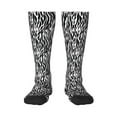 thumbnail image 1 of Naloa Zebra Thigh High Socks Extra Long Stretchy Sock Women Over Knee High Opaque Stocking Daily Wear, 1 of 6