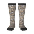 thumbnail image 1 of Naloa Zebra Thigh High Socks Extra Long Stretchy Sock Women Over Knee High Opaque Stocking Daily Wear, 1 of 6
