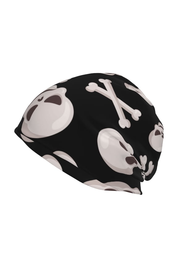 black white Skull bone Beanie for Men Women Knitted Unisex Winter Hat Beanies Cap Knit Cuffed Beanies Hats