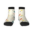 thumbnail image 1 of Naloa colorful Squirrel Nuts Ankle Socks for Women Non Slip Socks No Show Socks Classic Low Cut Casual Socks Casual Socks, 1 of 7