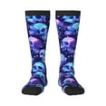 thumbnail image 1 of Naloa crystal Skull flower star Thigh High Socks Extra Long Stretchy Sock Women Over Knee High Opaque Stocking Daily Wear, 1 of 6