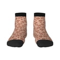 thumbnail image 1 of Naloa fall flower plaid Ankle Socks for Women Non Slip Socks No Show Socks Classic Low Cut Casual Socks Casual Socks, 1 of 7
