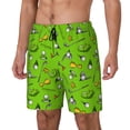 thumbnail image 1 of Naloa golf Sport club Print Men Swim Trunks with Compression Liner ,Board Shorts,Men's Swim Shorts with Drawstring and Elastic Waistband-Large, 1 of 6