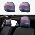 thumbnail image 1 of Naloa lighthouse Waves Torrential Rain Print 2 PCS Car All-Inclusive Headrest Cover,Seat Headrest Cover Headrest Cover Protector for Most Car Models, 1 of 7