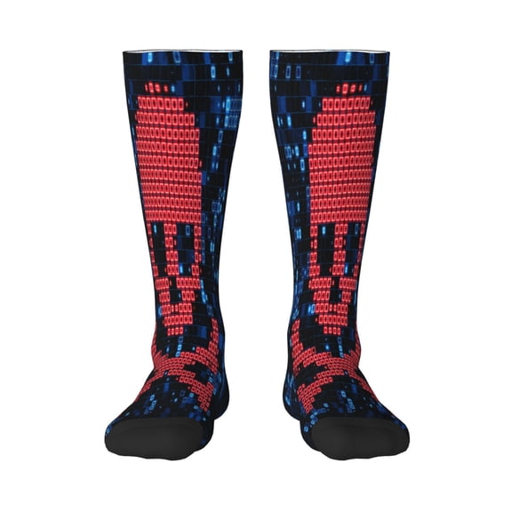 Naloa pirate skull Knee Socks, High Socks Long Stretchy Sock Women Knee High Stocking, Long Socks for Women