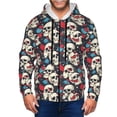 thumbnail image 1 of Naloa rock record Skull artist Men’s Hoodies, Zip up Hoodie, Sweatshirts,Hoodies for Men Sizes S-3XL-Large, 1 of 5