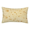thumbnail image 1 of Naloa tortilla Pillowcase, Cool Pillowcase, Lightweight, Breathable, Skin Friendly Pillowcase, Hidden Zipper (No pillow core)-16"x24", 1 of 6