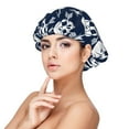 thumbnail image 1 of Naloa white arrow Skull Adjustable Hair Bonnet for Sleeping, Hair Wrap Sleep Cap Turban for Women Men, Curly Straight Hair Long Large Braid Unisex, 1 of 6