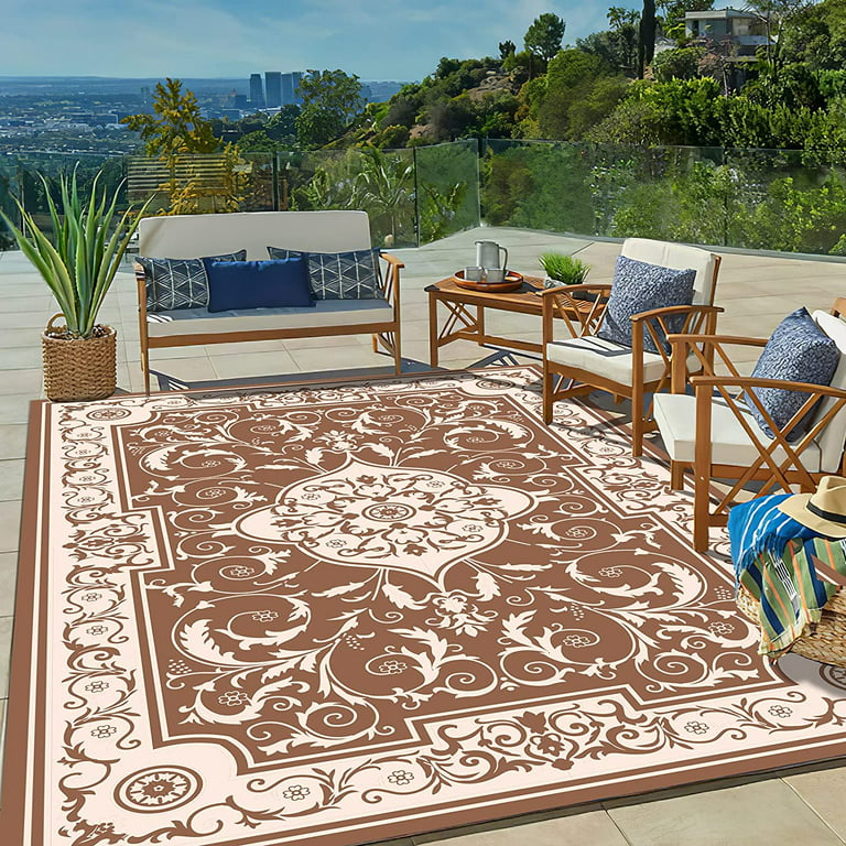 https://i5.walmartimages.com/seo/Nalone-Reversible-Mats-Outdoor-Rugs-6x9-for-Patio-New-York-Patio-Country-Retro-Transitional-Geometric-Outdoor-Area-Rug-Beige-Brown_d121e40c-c91c-49b0-b726-4e286fd1ea98.5851d0b51f149fb2280d0c1902594ab3.jpeg?odnHeight=768&odnWidth=768&odnBg=FFFFFF