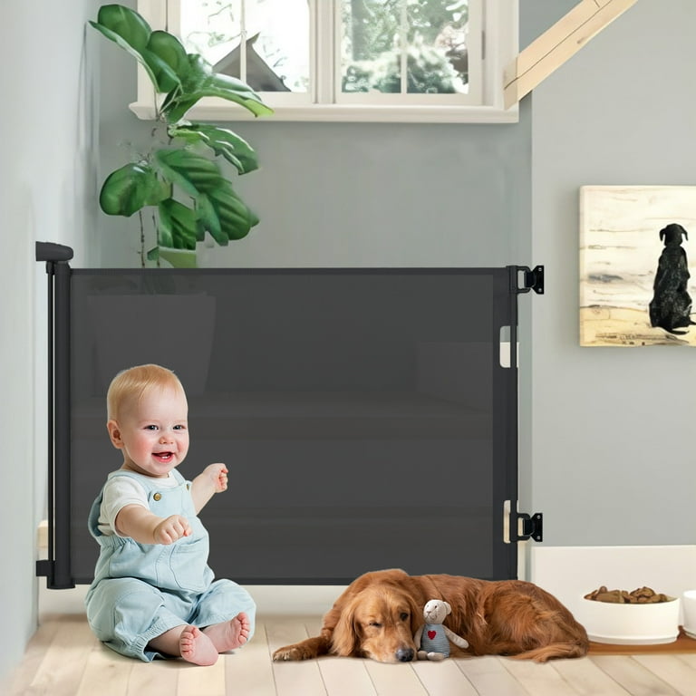 55 inch baby gate with door online