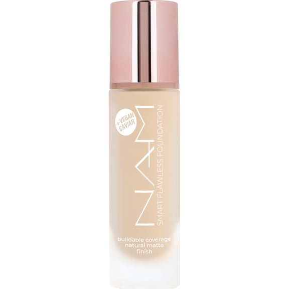 Nam Makeup Smart Flawless Foundation, 03W - Warm Nude, 30 ml