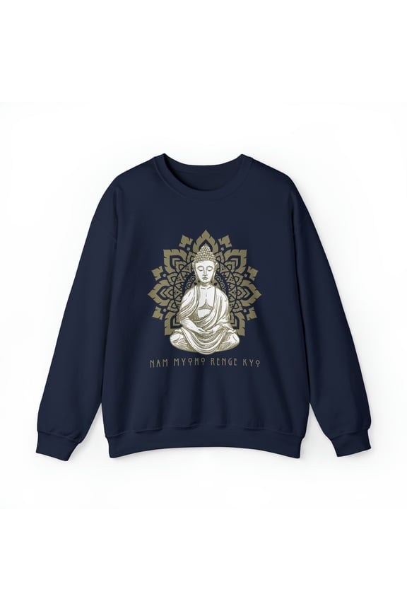 Nam Myoho Renge Kyo Crewneck Sweatshirt Peace Shirt Buddhist Sweatshirt
