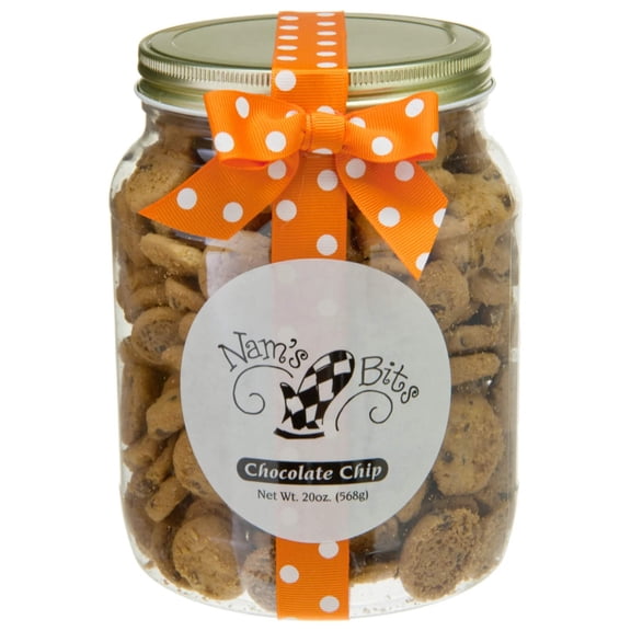 Nam's Bits Chocolate Chip Cookies-20oz Jar
