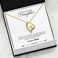 thumbnail image 1 of Namashops, Forever Love Necklace, To My Daughter, Forever Love, You Will Always Have Me, Wife, For Mom,, Birthday, White Forever Love Necklace, 1 of 6