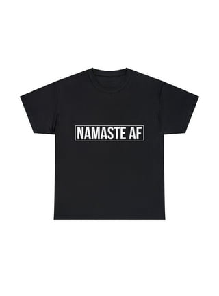Namaste AF Yoga Graphic Hoodie, Sizes S-5XL