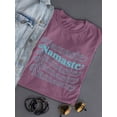thumbnail image 1 of Namaste Crop Tee Women's -SelectDesign Designs, 1 of 4
