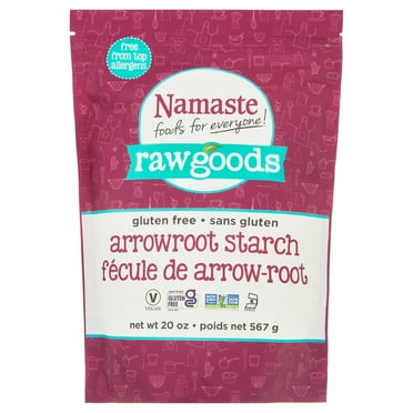 Namaste Foods Arrowroot Starch Gluten Free, 20oz Bag, Cooking Thickener