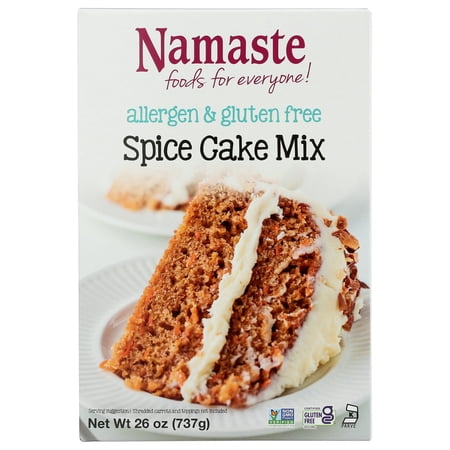 Namaste Foods Gluten Free Cake Mix Spice 26 oz Pack of 3