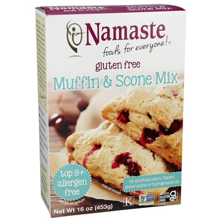 Namaste Foods Gluten Free Muffin fin - Mix - Case of 6 - 16 oz.