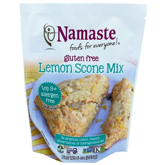 Namaste Foods Gluten Free Scone Mix Lemon - 8 oz