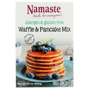Namaste Foods Gluten Free Waffle And Pancake Mix, 21 Oz