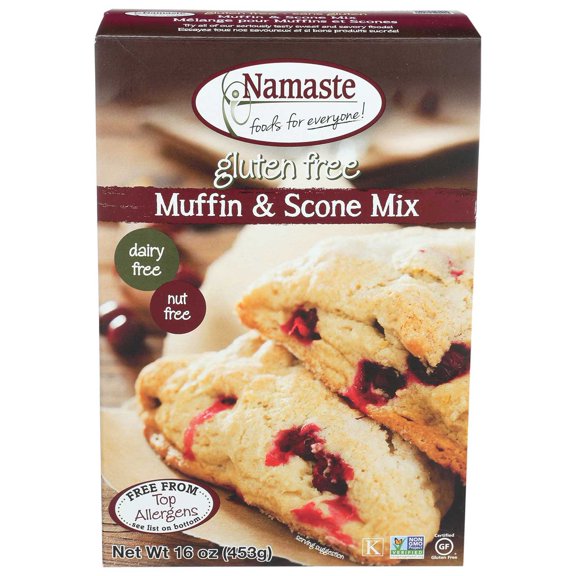 Namaste Foods Muffin Mix, 16 Ounce -- 6 per case.