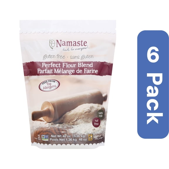 Namaste Foods Perfect Blend Flour Mix 48 oz (Pack Of 6)