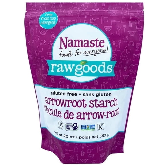 Namaste Foods Raw Goods Arrowroot Starch Gluten Free - 20 oz Pack of 2