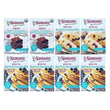 Namaste Gluten Free Classic Mixes Variety Pack (8 pack total)