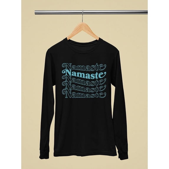 Namaste Long Sleeve Women's -SelectDesign Designs