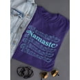 thumbnail image 1 of Namaste Long Sleeve Women's -SelectDesign Designs, 1 of 4