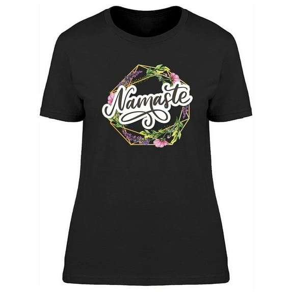 Namaste Peace And Love T-Shirt Women -Image by Shutterstock, Female Small