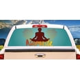 thumbnail image 1 of Namaste Rear Window Graphic | HD Truck & Car Back Window Graphic SignMission, 1 of 3