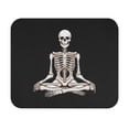 thumbnail image 1 of Namaste Skeleton Meditating Mouse Pad (Rectangle), 1 of 4