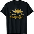 thumbnail image 1 of Namaste T-Shirt Yoga Lotus Flower Health Men Women Kids Gift, 1 of 4