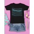 thumbnail image 1 of Namaste T-shirt Youth's -SelectDesign Designs, 1 of 5