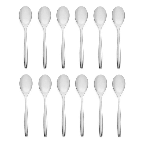 Nambe Aidan 18/10 Stainless Steel Teaspoon (Set of Twelve)