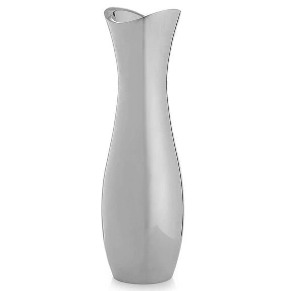 Nambe Alloy Metal Stryker Vase 11 Inch