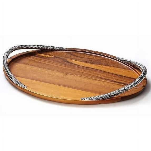 Nambe Braid Serving Tray