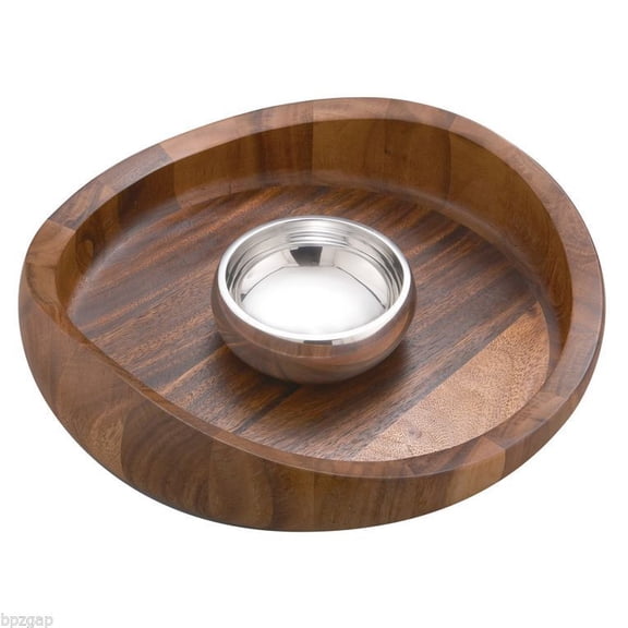 Nambe Butterfly Chip & Dip #5009