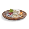 thumbnail image 1 of Nambe Cooper Cheese Tray with Knife, Brown, 1 of 6