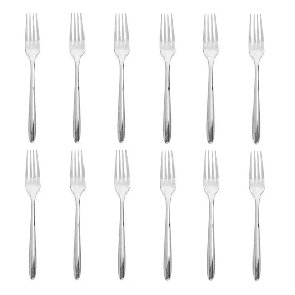 Nambe Dune 18/10 Stainless Steel Dinner Fork (Set of Twelve)