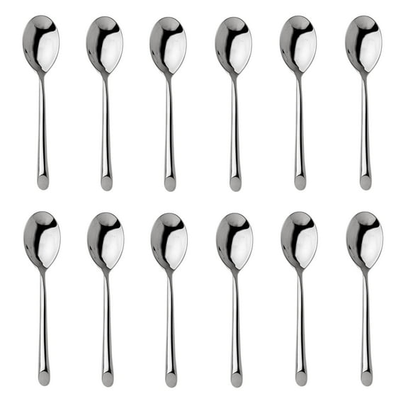 Nambe Frond 18/10 Stainless Steel Teaspoon (Set of Twelve)