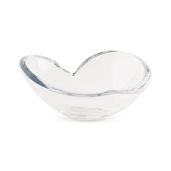 Nambe Serveware Collection Love Bowl Large Measures at 85" x 5" Made with Glass Designed by Sean O'Hara