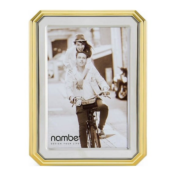 Nambe Gleason Frame 5 x 7, Gold