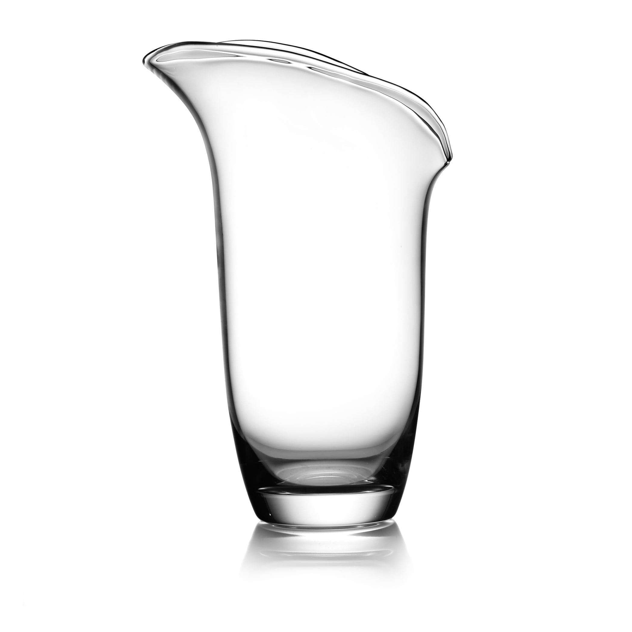 Nambe Moderne Glass 14 In. Vase