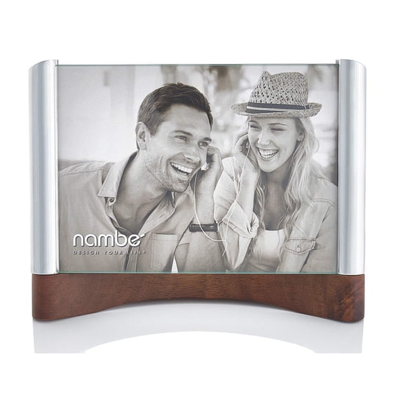 Nambe Sky View Frame Holds One 5 x 7 Photo