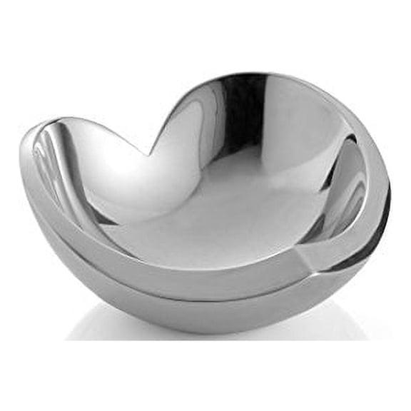 Nambe The Original 8.5" Love Bowl, Oven Safe, Designed by Sean O'Hara, Silver
