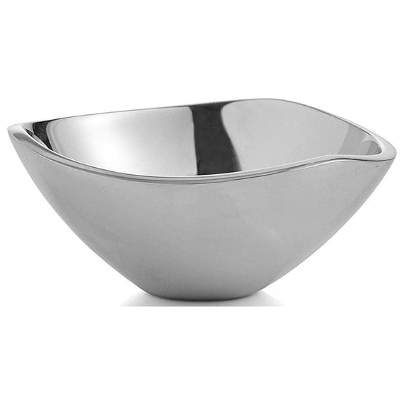 Nambe Tri-Corner Bowl Silver 5"