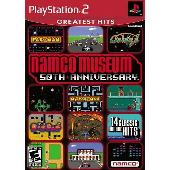 Namco Museum 50th Anniversary Greatest Hits (Playstation 2)